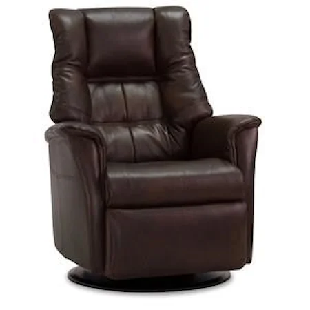 Large Power Recliner with Swivel Glider Base
